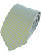 Pierre Cardin Men's Tie Silk Printed in Gray Color