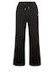 Women's Fabric Trousers Black