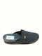 Anatomical Woolen Women's Slippers Blue