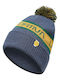 Orbit Beanie Unisex Beanie Gestrickt in Marineblau Farbe