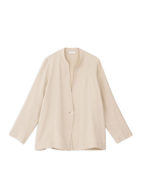 Philosophy Wear Women's Blazer Beige