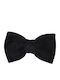 Velour Cotton Bow Tie Hugo Black