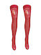 Ciorapi lungi dama Red