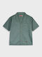 Kids Shirt Long Sleeve Green