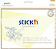 Σημειώσεις Stickn Αυτοκόλλητες 152x203mm Διαφανείς 30k