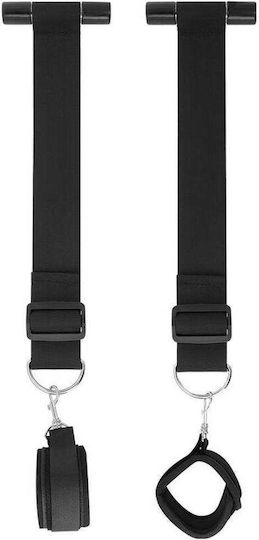 Darkness Bondage Door Handschellen in Schwarz Farbe 2Stück