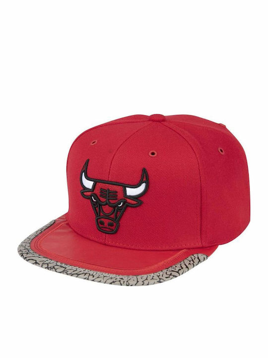 Mitchell & Ness Day 3 Snapback Nba Chicago Bulls Rote Kappen
