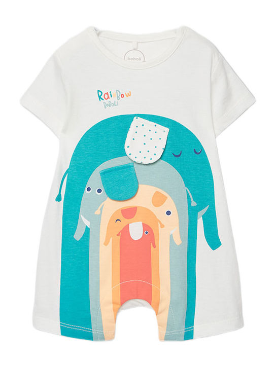 Boboli Babystrampler Off White