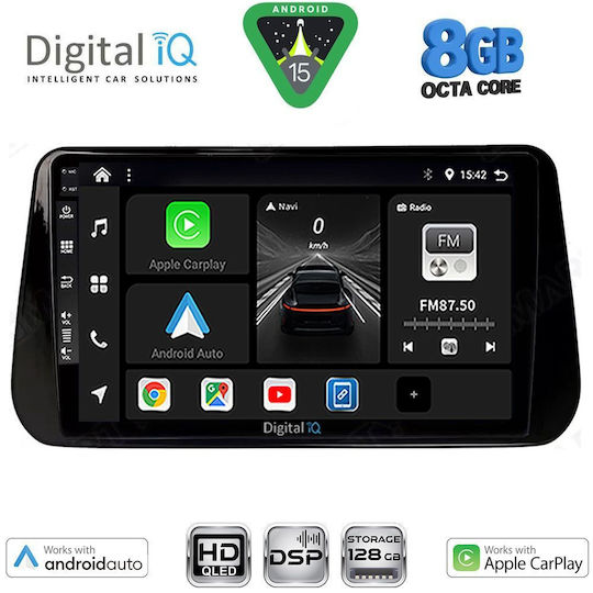 Digital IQ Ηχοσύστημα Αυτοκινήτου για Hyundai iX45 / Santa Fe 2018-2023 (Bluetooth/USB/WiFi/GPS) με Οθόνη Αφής 10"