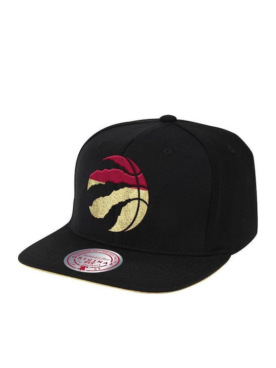 Mitchell & Ness Nba Toronto Raptors Snapback Cap 6hssmm19489-trablck