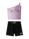 Kids Clothing Set with Leggings Winter 2 Pieces Lilac