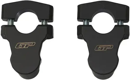 Gpk Universal Distanțieri Reglabili Pentru Ghidon 22mm Negri