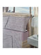 Homestyle Σεντόνι Ημίδιπλο με Λάστιχο 120x200+33εκ. Μπεζ