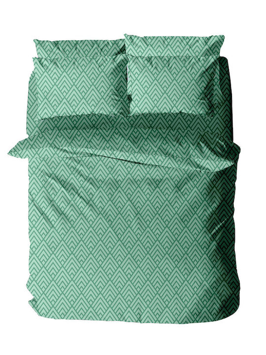Sunshine Mint 152 Set Bed Sheets for Single Bed...