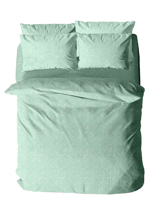Sunshine Duvet Cover Queen 230x250 Menta Aqua 440