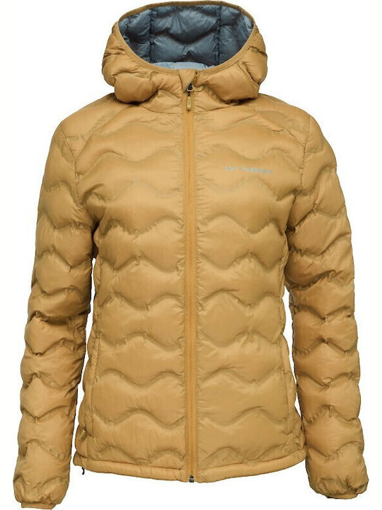 Γυναικείο Μπουφάν για Χειμώνα Golden/Light Grey