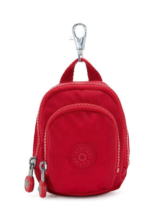 Kipling Μπρελόκ Mini Seoul S Ruby Red
