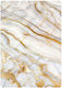 Hermia Rectangular Glass Chopping Board White 30x40cm