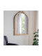 Artekko Dia Wall Mirror with Gold Wooden Frame 94.8x60cm 1pcs