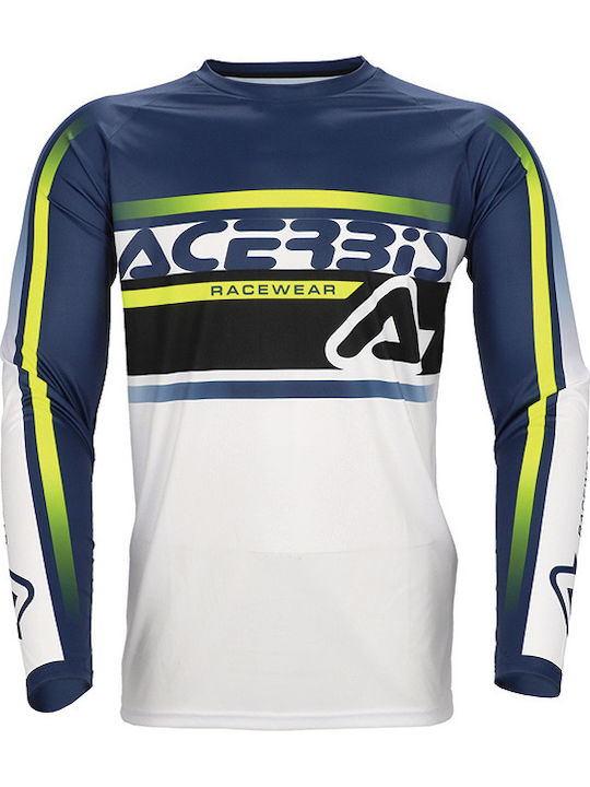 Acerbis Men's Riding Jersey Motocross Long-slee...