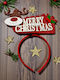 Christmas Red Reindeer Headband Mery Christmas 1epx3238