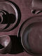 Porto Brasil Brown Ceramic Dinnerware Set 18pcs