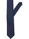 Jack & Jones Men's Synthetic Monochrome Tie in Navy Blue Color
