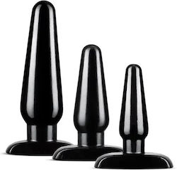 Anal Adventures Basic Plug Kit Σετ Πρωκτικών Σφηνών 3 Τεμάχια