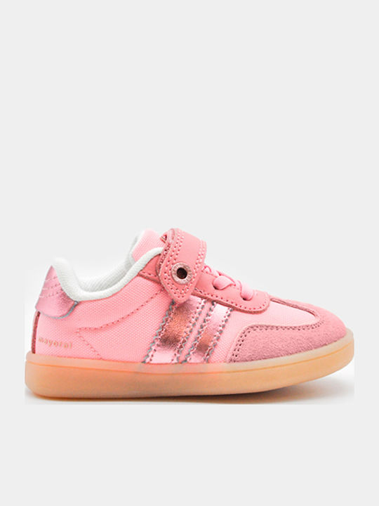 Mayoral Soft-Sole Baby Sneakers Pink