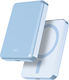 Force Power MagSafe Power Bank 5000mAh 15W с USB-C порт Син