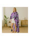 Lavatelli Pătură Polar Fleece Canapea 130x170 cm Violet