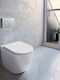 Bianco Ceramica Lenta Λεκάνη Κρεμαστή Λευκή