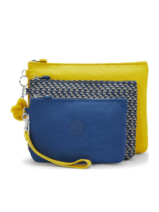 Kipling Handbag Set 3 Iaka L Inside Yellow