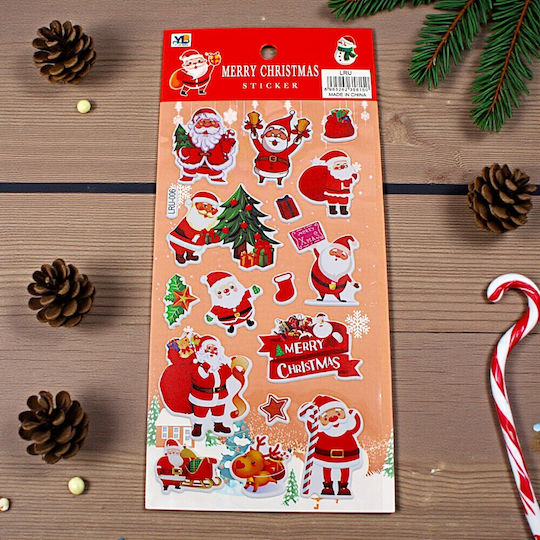Christmas Decorative Stickers 17 Pieces 1epx3248