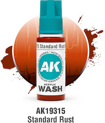 AK Interactive Standard Rust Wash 18ml