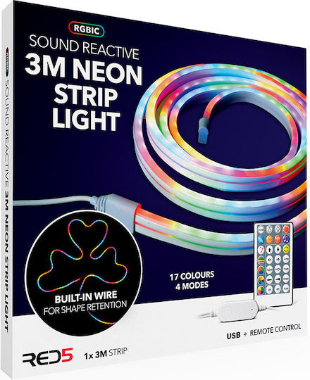 The Source LED-Streifen RGBIC Licht Neon Flex