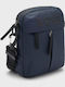 Herrentasche Schulter / Crossbody Blau