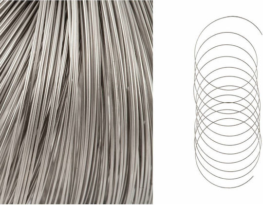 Sârmă De Memorie 1mm Argintie 12cm 110gr 37-02