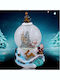 In the Christmas Decorative Gift Lighted with Santa Claus 9.5x9x17.5cm