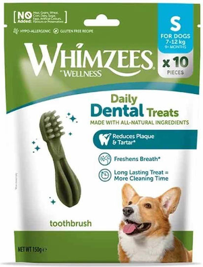 Whimzees Treats for Dogs Against Tartar & Plaque 150gr 10 Pieces