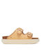 Women's Flat Sandals Beige