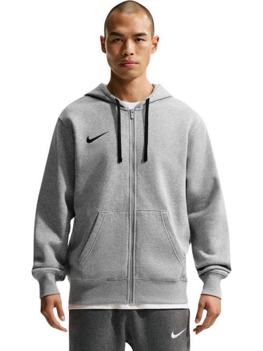 Nike Hoodie Ζακέτα με Κουκούλα Gray