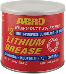 Abro Lg-920 Κόκκινο Γράσσο Λιθίου No2 Κυτίο 454gr