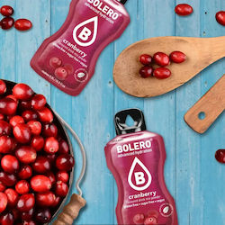 Bolero Χυμός σε Σκόνη Cranberry Χωρίς Προσθήκη Ζάχαρης 3gr 12τμχ 4940556803723 Bolero Χυμός σε Σκόνη Cranberry Χωρίς Προσθήκη Ζάχαρης 3gr 12τμχ 4940556803723