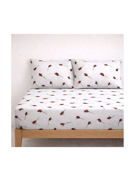 My Home Luxury Veneta Pillowcase Set White 50x7...