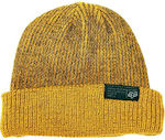Fox Beanie Ανδρικός Σκούφος Πλεκτός σε Κίτρινο ...