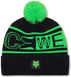 Fox Beanie Ανδρικός Σκούφος Πλεκτός σε Μαύρο χρώμα