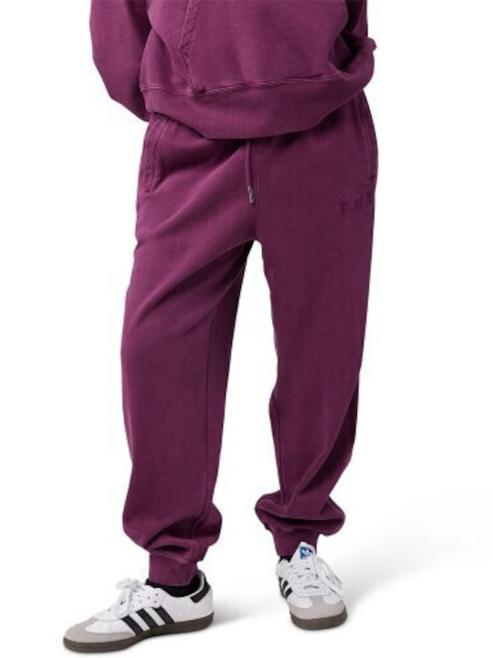 Sweatpants Jogger Fleece Red