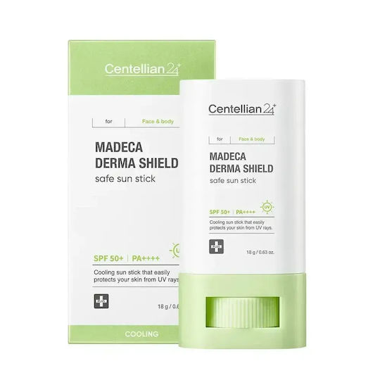 Centellian24 Madeca Derma Shield Αντηλιακό Stick Προσώπου SPF50+ 18gr