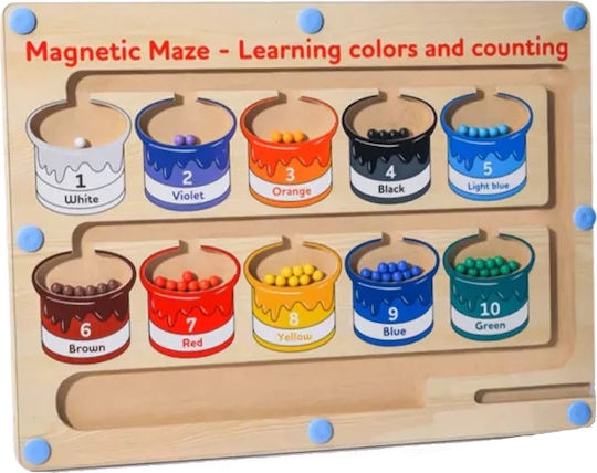 NICEkids Montessori Joc Educațional din Lemn pentru 3+ Ani